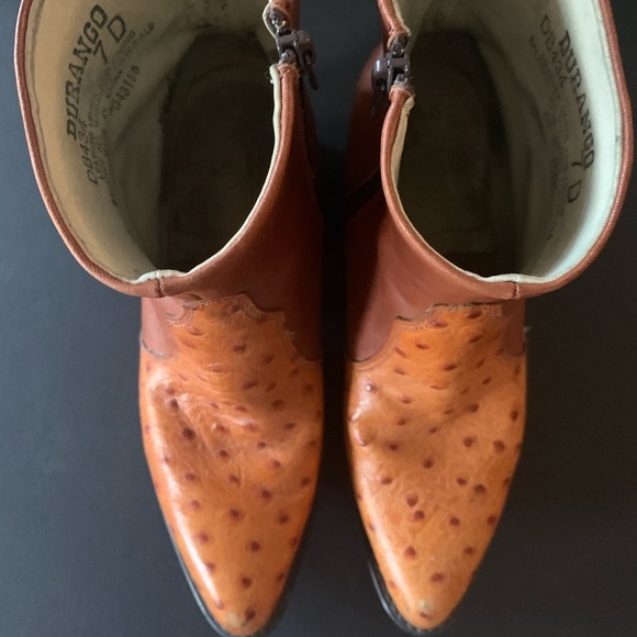 Vintage Durango Cowboy Boots Two Tone - Picture 5 of 7